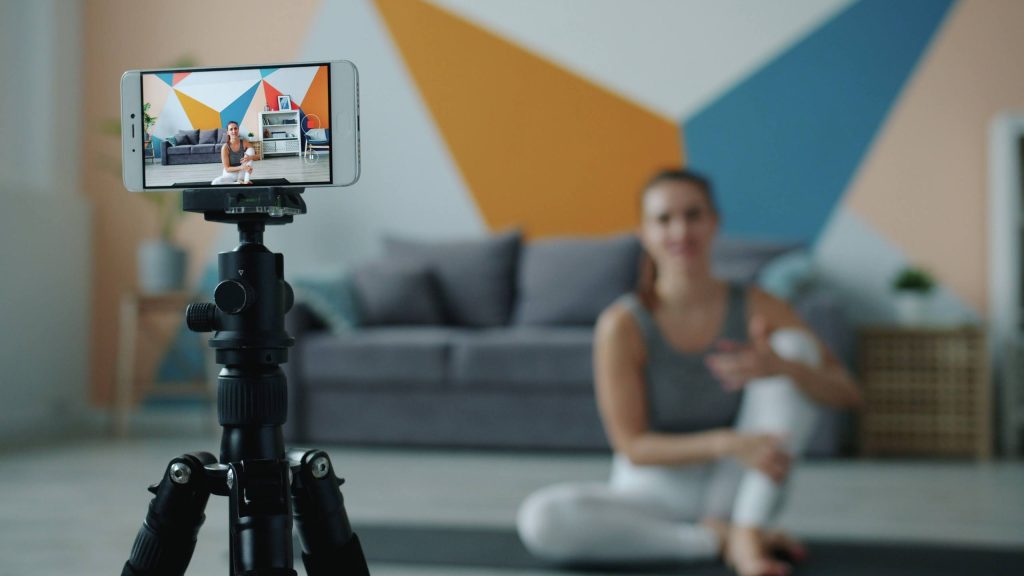 Filming content