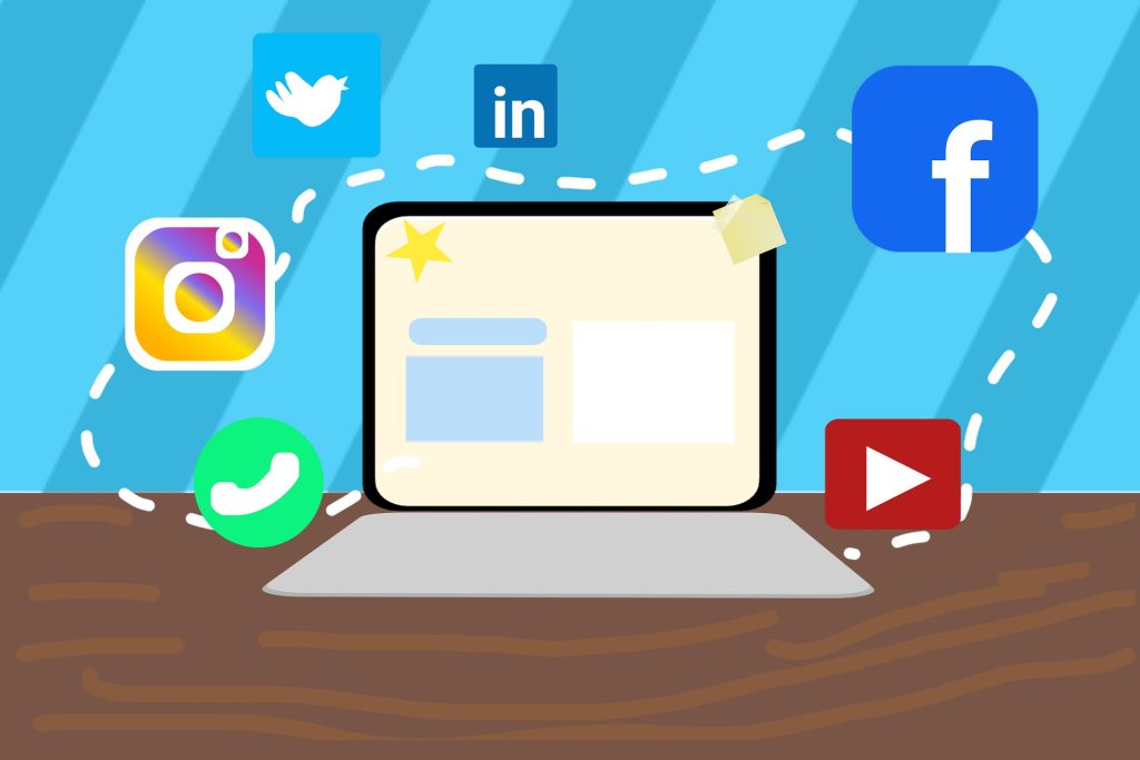 social media icons
